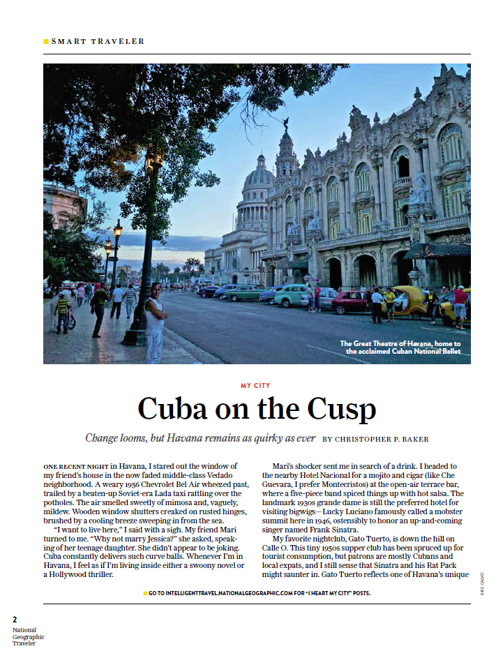 NGT May 2015 Cuba on the Cusp